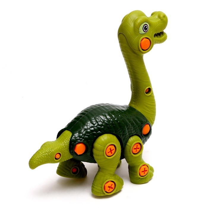 Конструктор винтовой «Бронтозавр», с отвёрткой, 31 элемент Конструктор винтовой «Бронтозавр», с отвёрткой, 31 элемент