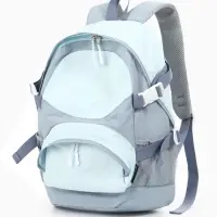 Рюкзак, 1 отделение, 4 кармана, 30&times;14&times;43 см, голубой