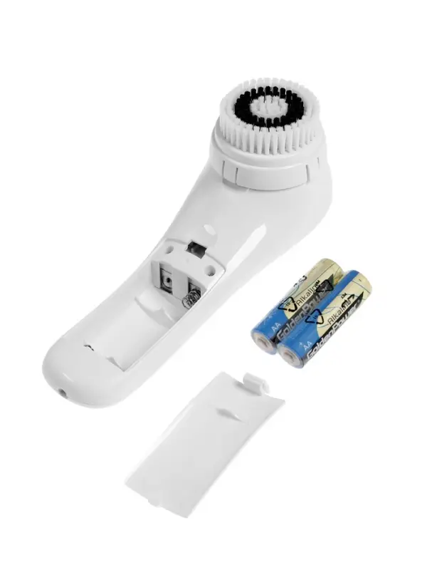 Массажер для лица SR-02, влагостойкий, чистка и пилинг,3 насадки: щетка, спонж, 2хАА Массажер для лица SR-02, влагостойкий, чистка и пилинг,3 насадки: щетка, спонж, 2хАА