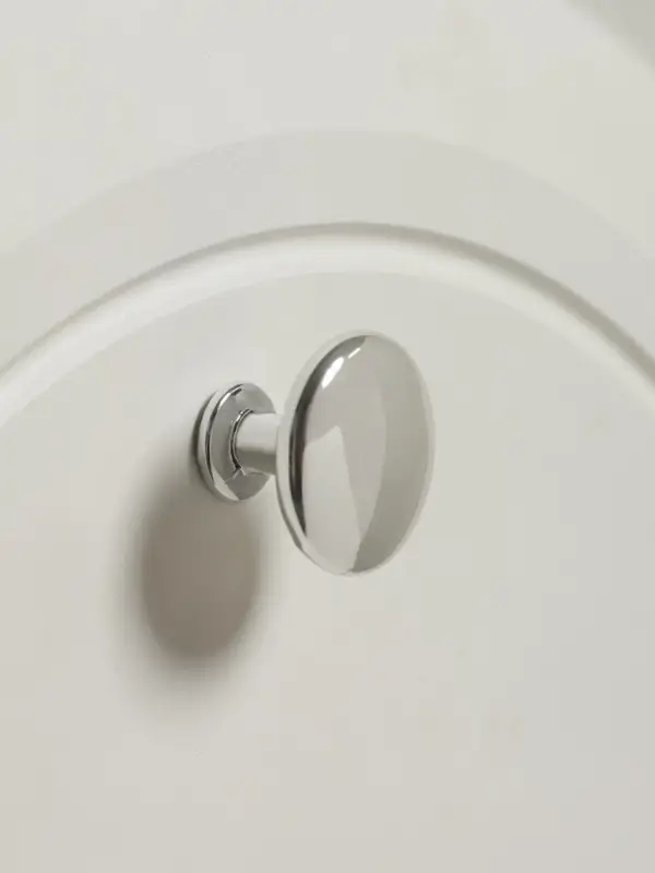 Ручка-кнопка мебельная ТУНДРА LIGHT PK036CP (MD112CP), хром