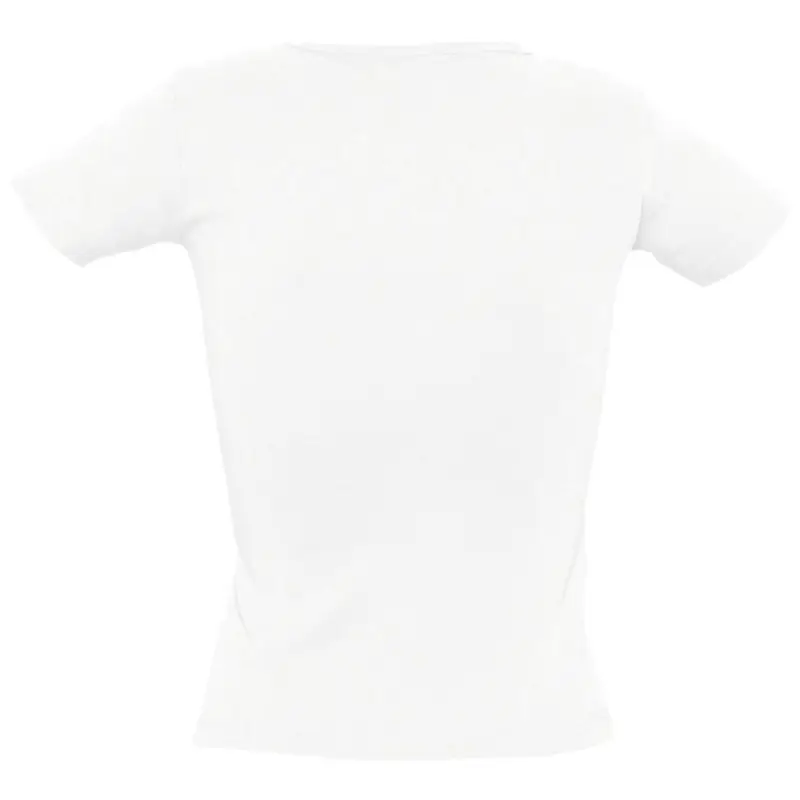 Футболка женская с круглым вырезом Lady 220 белая, размер M