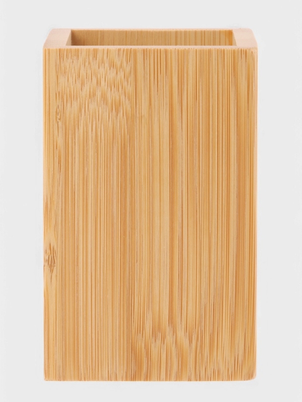 Набор аксессуаров для ванной BAMBOO, бамбук (дозатор. стакан) Набор аксессуаров для ванной BAMBOO, бамбук (дозатор. стакан)