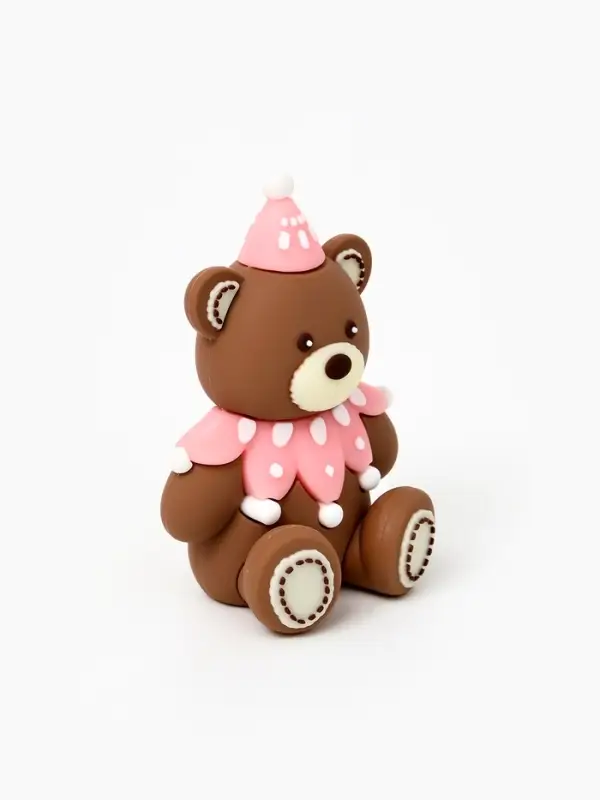 Фигурка-топпер для торта &laquo;Мишутка в колпачке&raquo;