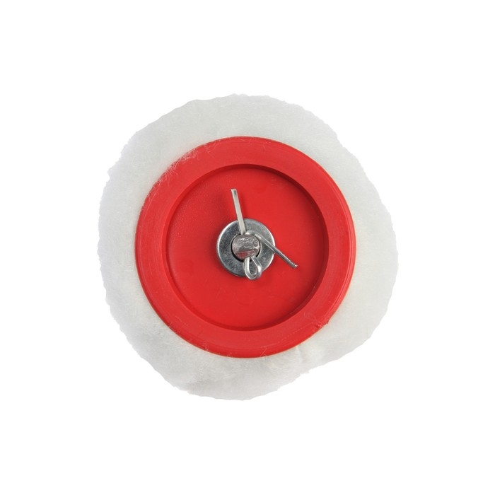 Валик ЛОМ, натуральный мех, 150 мм, рукоятка d=6 мм, D=50 мм, ворс 12 мм