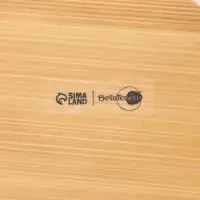 Соковыжималка BellaTenero, 19&times;12&times;7.2 см, на бамбуковой подставке, фарфор, белая