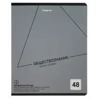 Тетради предметные 12 шт. 48 листов, справочная информация, 60 г