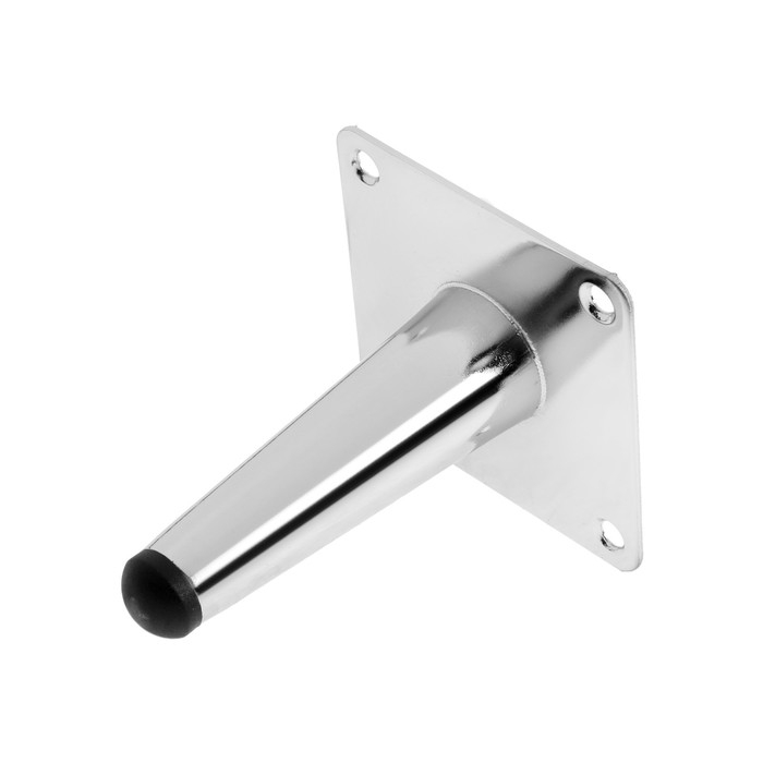 Опора мебельная CAPPIO OP08,h=100мм,толщ площ 1,8,  цвет хром Опора мебельная CAPPIO OP08,h=100мм,толщ площ 1,8,  цвет хром