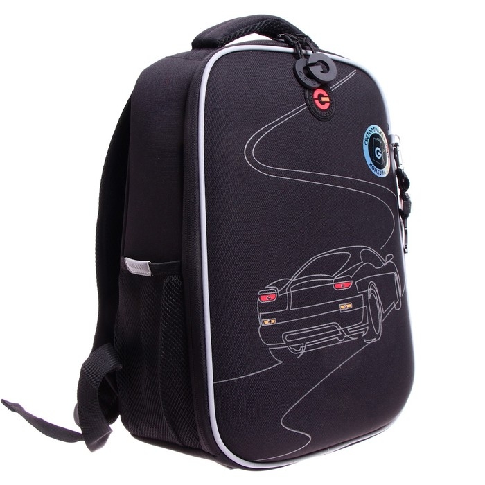 Рюкзак каркасный, 37 х 26 х 16 см, Grizzly RAw-397, со светодиодами, чёрный RAw-397-5_1 Рюкзак каркасный, 37 х 26 х 16 см, Grizzly RAw-397, со светодиодами, чёрный RAw-397-5_1