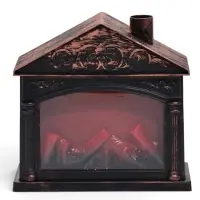Камин светодиодный, 27&times;12&times;26 см, usb