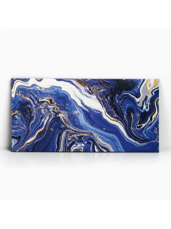 Конверт для денег &laquo;Синий мрамор&raquo;, 16.5&times;8 см