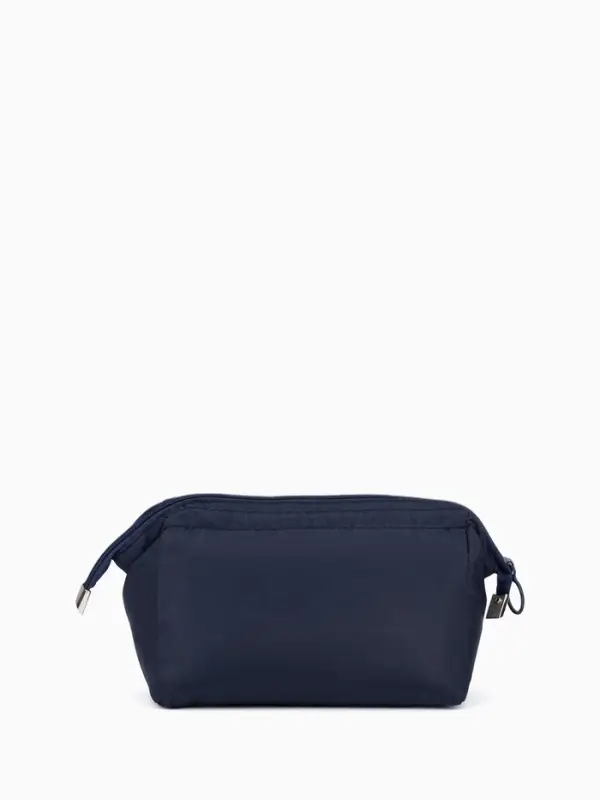 Косметичка дорожная на молнии, цвет синий