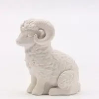 Фигурка декоративная &laquo;Баран Гоша&raquo;, неокрашенная, 6&times;4 см, белая