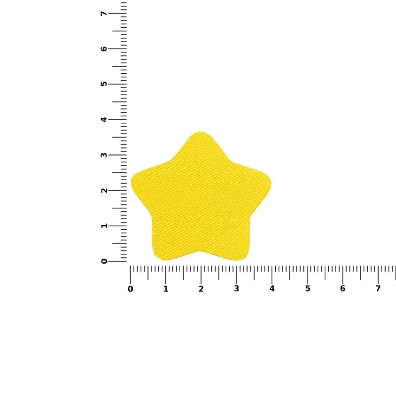 Наклейка тканевая Lunga Bial, M, желтая Наклейка тканевая Lunga Bial, M, желтая