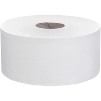 Бумага туалетная д/дисп Focus Eco Jumbo 1сл белая 450м 12рул/уп_5050785