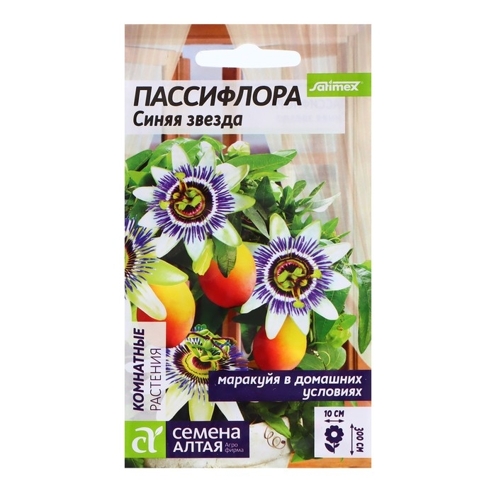 Семена Пассифлора  Семена Пассифлора "Синяя звезда", 5 шт.