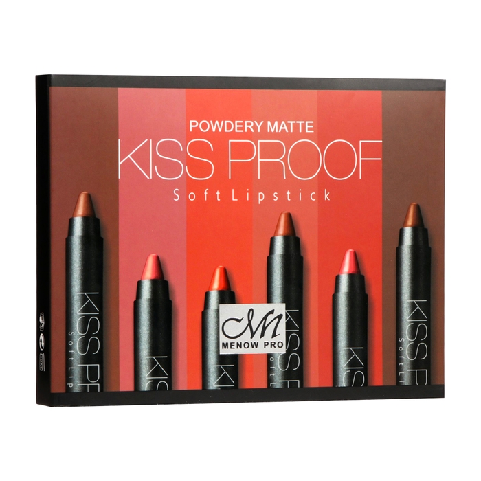 Набор из 6 карандашей водостойких+масло для губ+точилка Набор из 6 карандашей водостойких+масло для губ+точилка