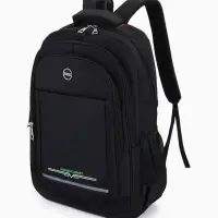 Рюкзак, 2 отдела, 4 кармана, 37&times;17&times;54 см, чёрный