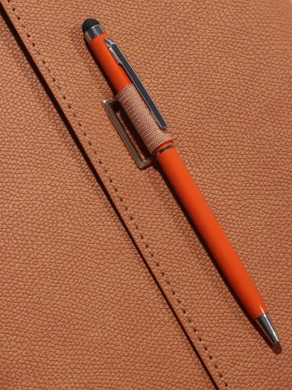 Органайзер на кольцах, А5, с клапаном, 80л, линия, к/зам, с ручкой, Коричневый Органайзер на кольцах, А5, с клапаном, 80л, линия, к/зам, с ручкой, Коричневый