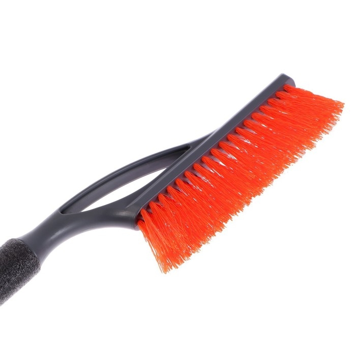 Щетка сметка, со скребком, "Pitstop" Антиснег, 57.5 см, МИКС