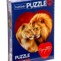 Пазл 140+38 эл. "Короли саванны" 2 картинки в 1 коробке Д178ПЗ4_35853