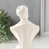 Бюст &laquo;Есенин&raquo;, фигурка гипс, 16 см, белый