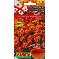 Набор семян Бархатцы "Имеретинский шафран", отклоненные, , 5 шт. Набор семян Бархатцы "Имеретинский шафран", отклоненные, , 5 шт.