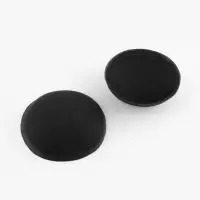 Чашки для бюстгальтера &laquo;Круг&raquo;, 2XL (52), d=16.5 см, пара, чёрные