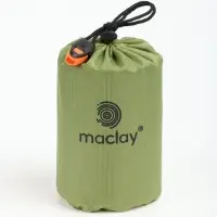 Термоодеяло универсальное maclay, 240&times;150 см, трансформируемое в палатку и спальный мешок, зелёное