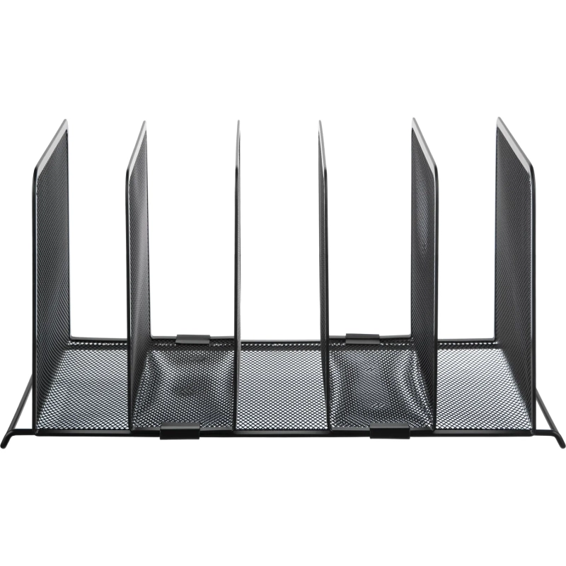 Лоток вертикальный сортер Attache 5 секций 370x205x195мм, черн