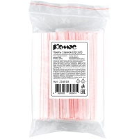 Пакет с замком (Zip Lock) с европодвесом 10х15см, 60 мкм, 100 шт/уп