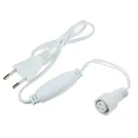 Гирлянда &laquo;Занавес&raquo; 2&times;3 м, IP44, УМС, тёмная нить, 760 LED, свечение синее, 220 В