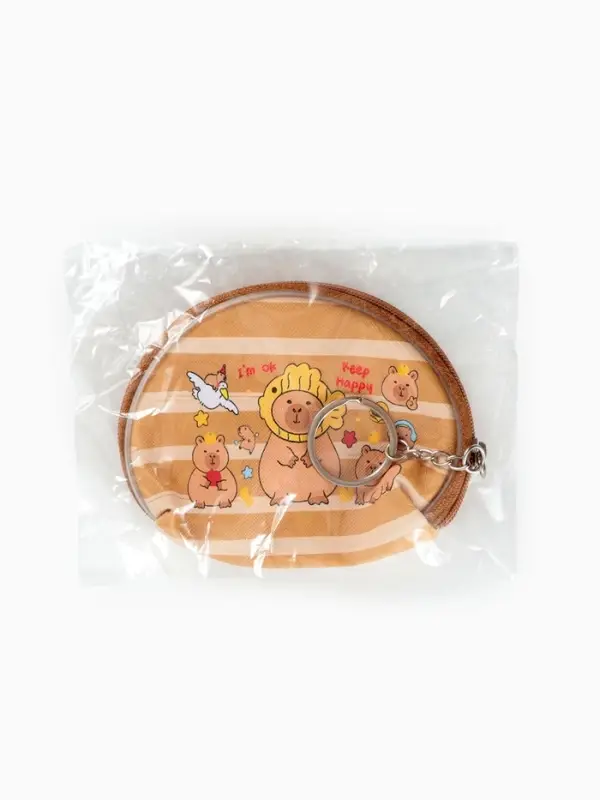 Кошелек дет 13-01-01 Июнь2520, 10,5*2,5*8 см, отд на молнии, микс