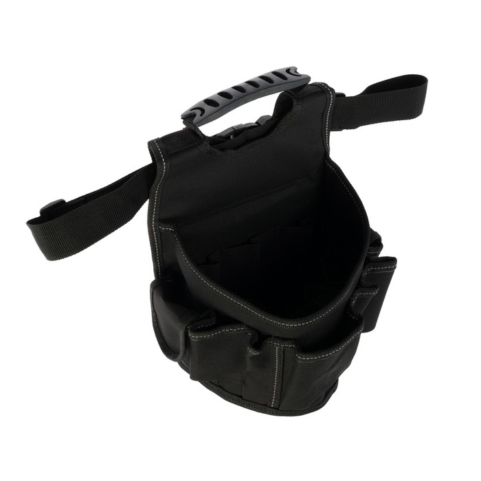 Сумка-переноска универсальная для инструмента ТУНДРА, на пояс и плечо, 17 карманов Сумка-переноска универсальная для инструмента ТУНДРА, на пояс и плечо, 17 карманов