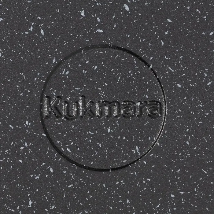 Жаровня KUKMARA, 3 л, d=28 см, h=8.5 см, антипригарное покрытие, серая