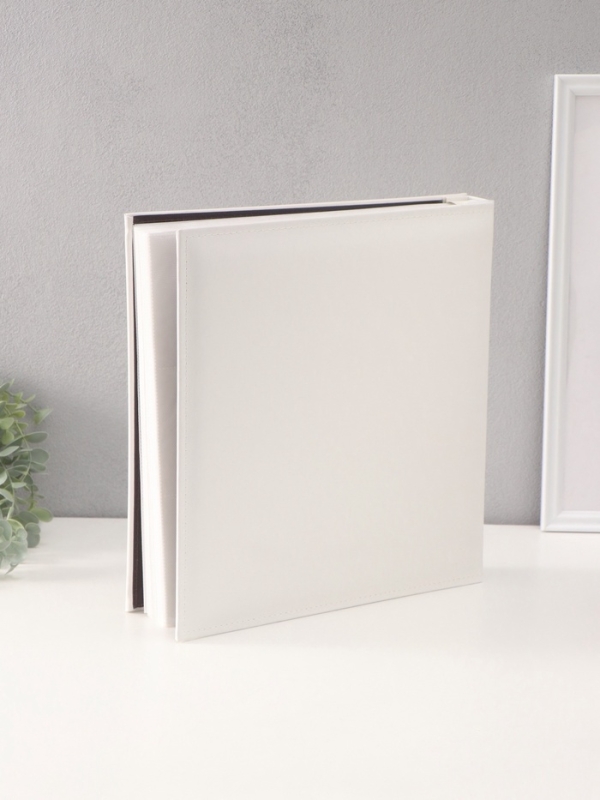 Фотоальбом на 500 фото 10х15 см Фотоальбом на 500 фото 10х15 см "Фигурное обрамление" кожзам, в коробке 5,5х32,5х34 см