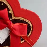 Набор коробок 3 в 1 сердца 22 х 20 х 9;  18.5 х 17 х 7.5; 16 х 14 х 6 см