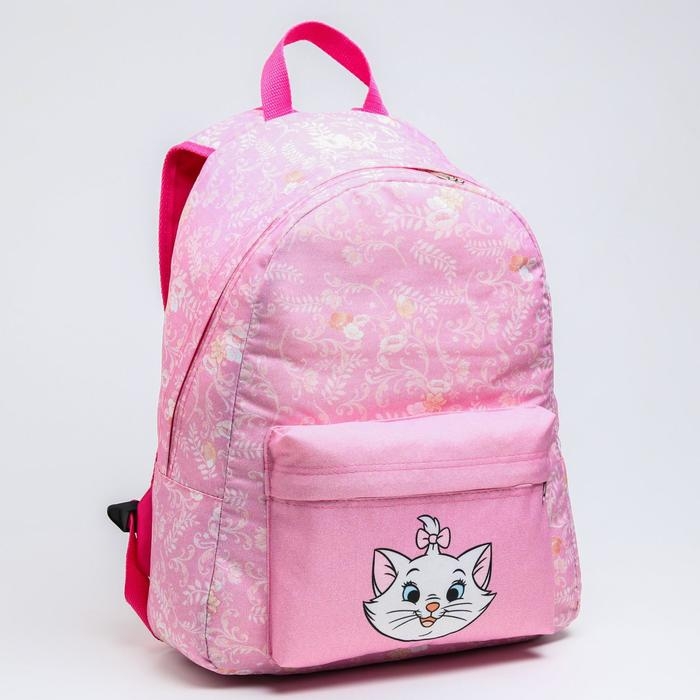 Рюкзак детский «Мари», 33×13×37, отдел на молнии, карман, розовый