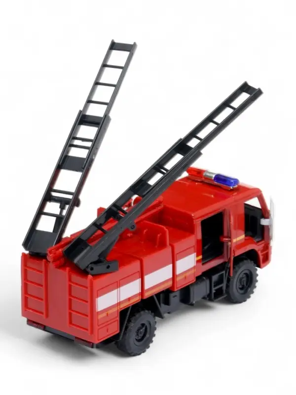 Машинка металлическая «Пожарная автоцистерна», открываются двери, 15 см