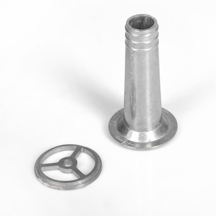 Насадка на мясорубку, для колбасы, алюминиевая Насадка на мясорубку, для колбасы, алюминиевая