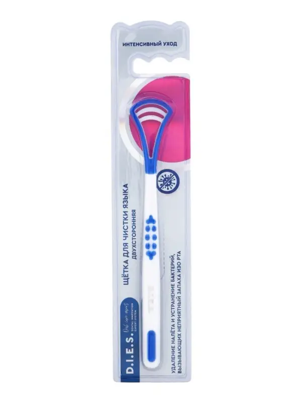 D.I.E.S. щетка для языка скребок 1 шт