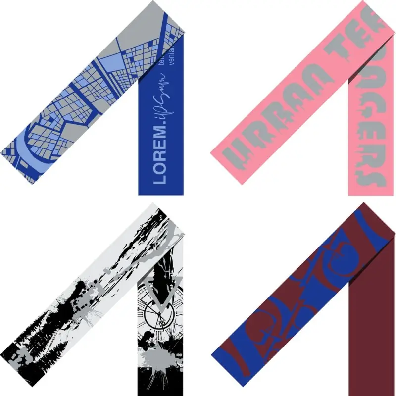 Шарф Tricksy Classic Net, XXL на заказ, полушерсть Шарф Tricksy Classic Net, XXL на заказ, полушерсть