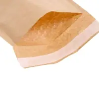 Крафт-конверт с воздушно-пузырьковой плёнкой Calligrata, 15&times;21 см, бежевый