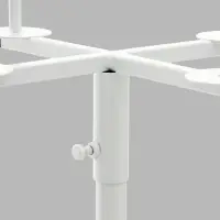 Стойка для пакетов, 60&times;61.3&times;100 см, d=1.2 см, белая