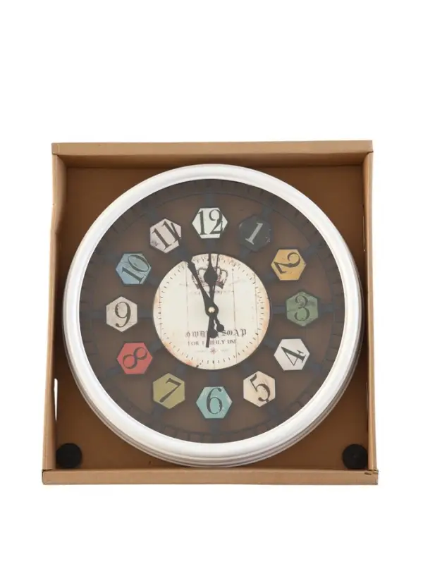 Часы настенные интерьерные, дискретный ход, d=37 см, от батарейки 1&times;АА