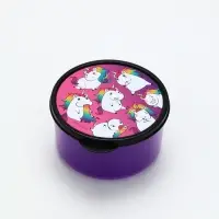 Ланч - бокс круглый &laquo;Единороги&raquo;, 500 мл