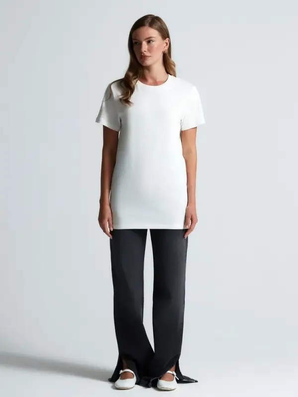 Футболка T-bolka 160 Original, белая (теплый оттенок), размер XXS