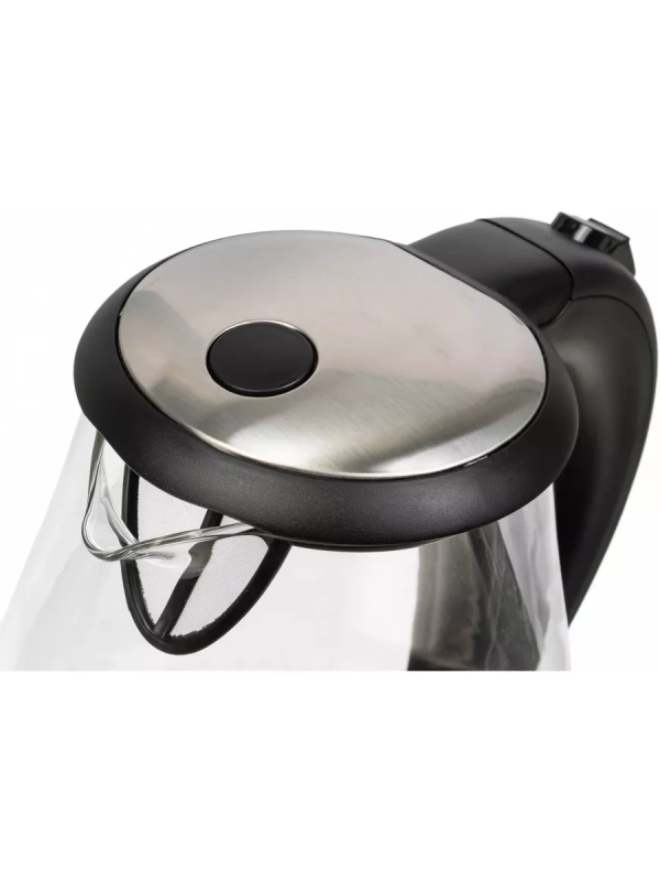 Чайник HYK-G2030 1,7л 2200Вт черный (стекло)