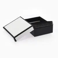 Коробочка подарочная под набор "Стиль", 7*9 см, цвет чёрно-белый