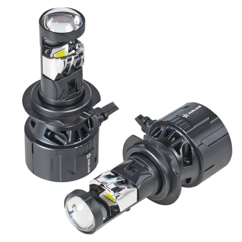 Лампа светодиод. H7 ECO LENS, 45Вт, 5700Лм (2850Лм x 2), 6500К, 12/24В, кмпл. 2 шт.