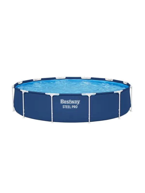 Бассейн каркасный Bestway Steel Pro 56681, 366&times;76 см, фильтр-насос, круглый